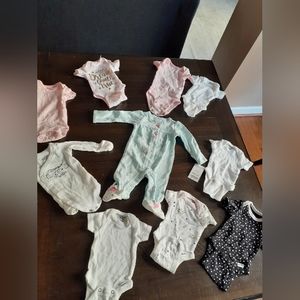 Preemie Gerber Onesies and Sleeper
